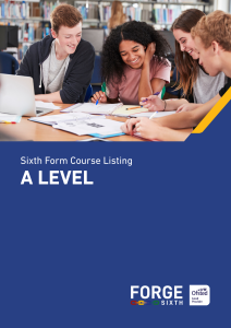 A Level Courses