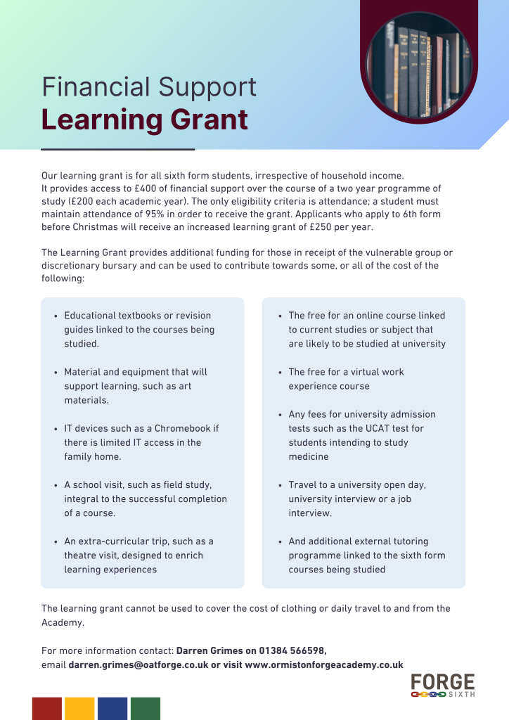 Learning grant