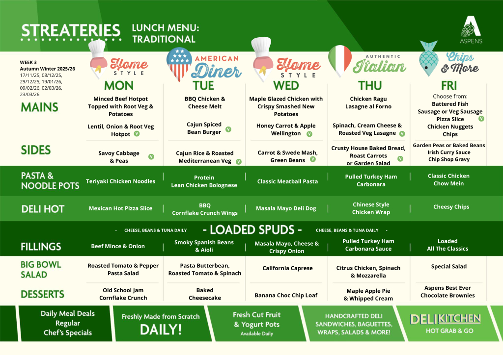 OFA Autumn 25 26 menu week 3