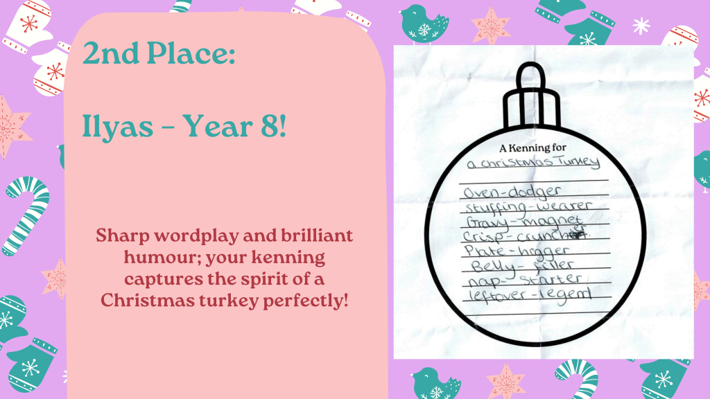 Kenning competition 1st place